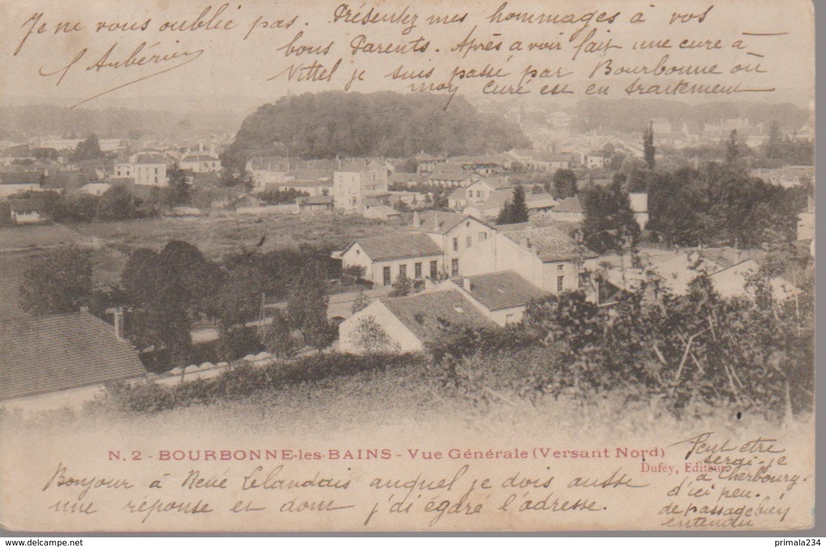 BOURBONNE LES BAINS - VUE GENERALE - Bourbonne Les Bains