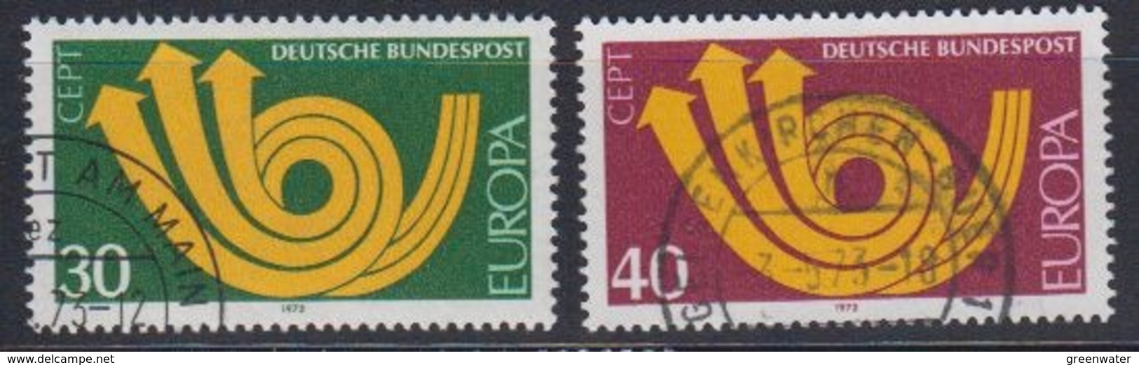 Europa Cept 1973 Germany 2v Used (45151B) - 1973