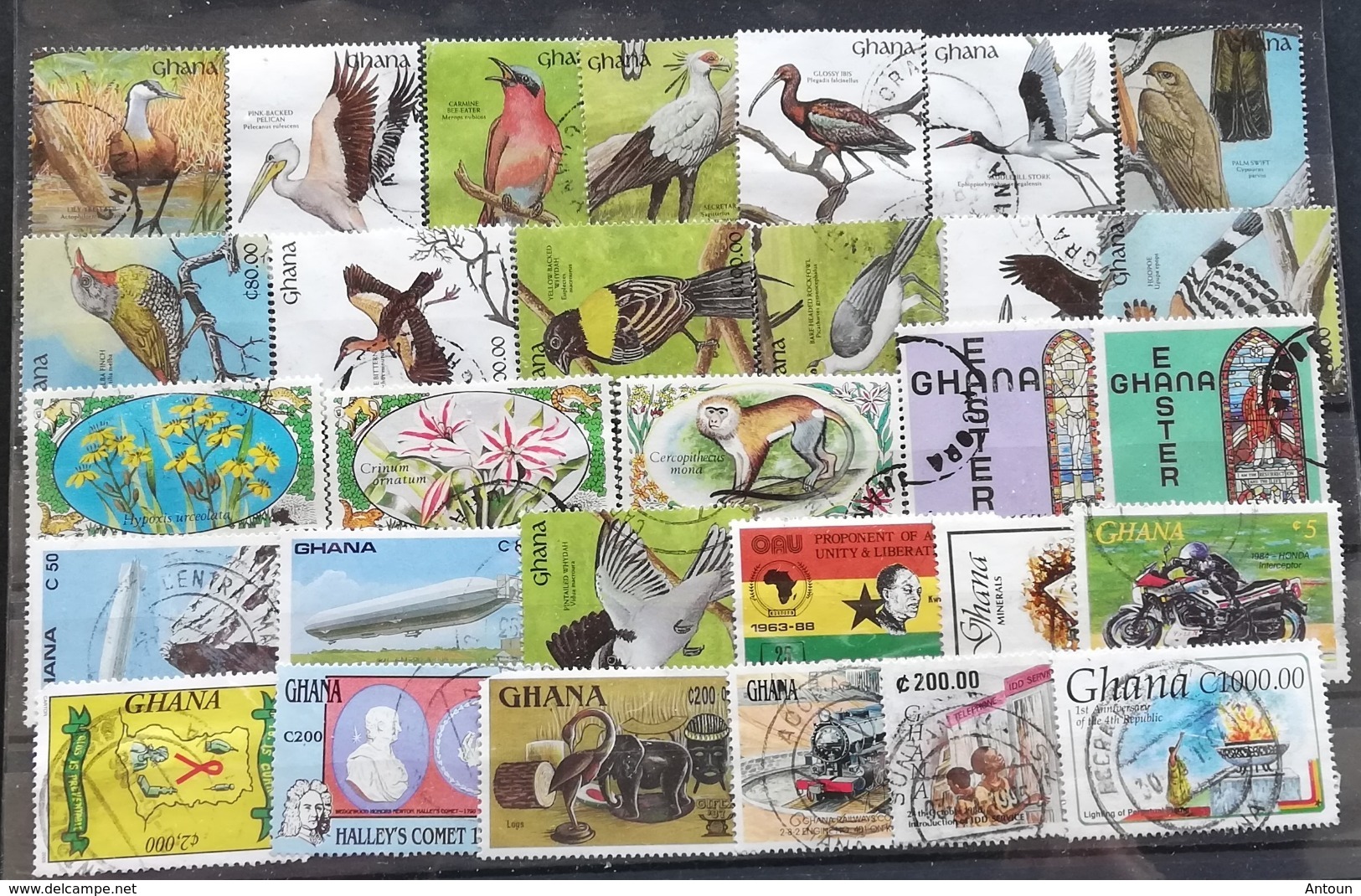 Ghana Mixed LOT USED  Postage Fee To Be Added On All Items - Ghana (1957-...)