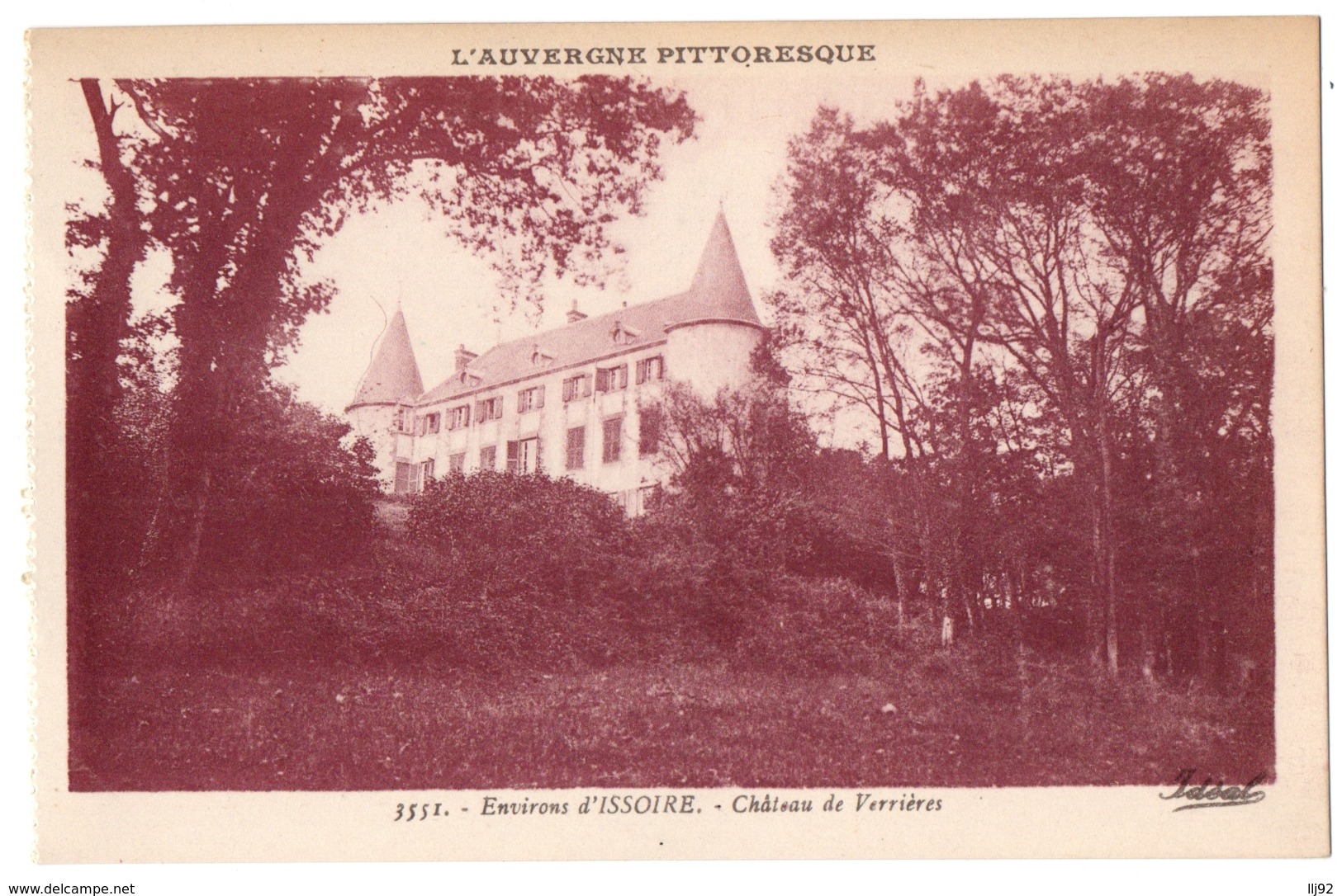 CPA 63 - Environs D'ISSOIRE (Puy De Dôme) - 3551. Château De Verrières - Issoire