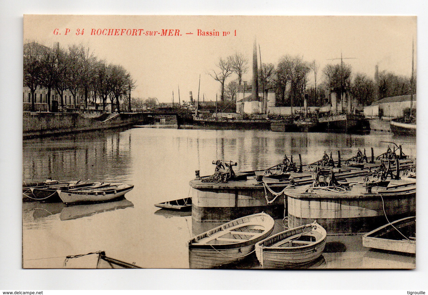 CP27309 - Rochefort-sur-Mer - Bassin N°1 - Neuve - Rochefort