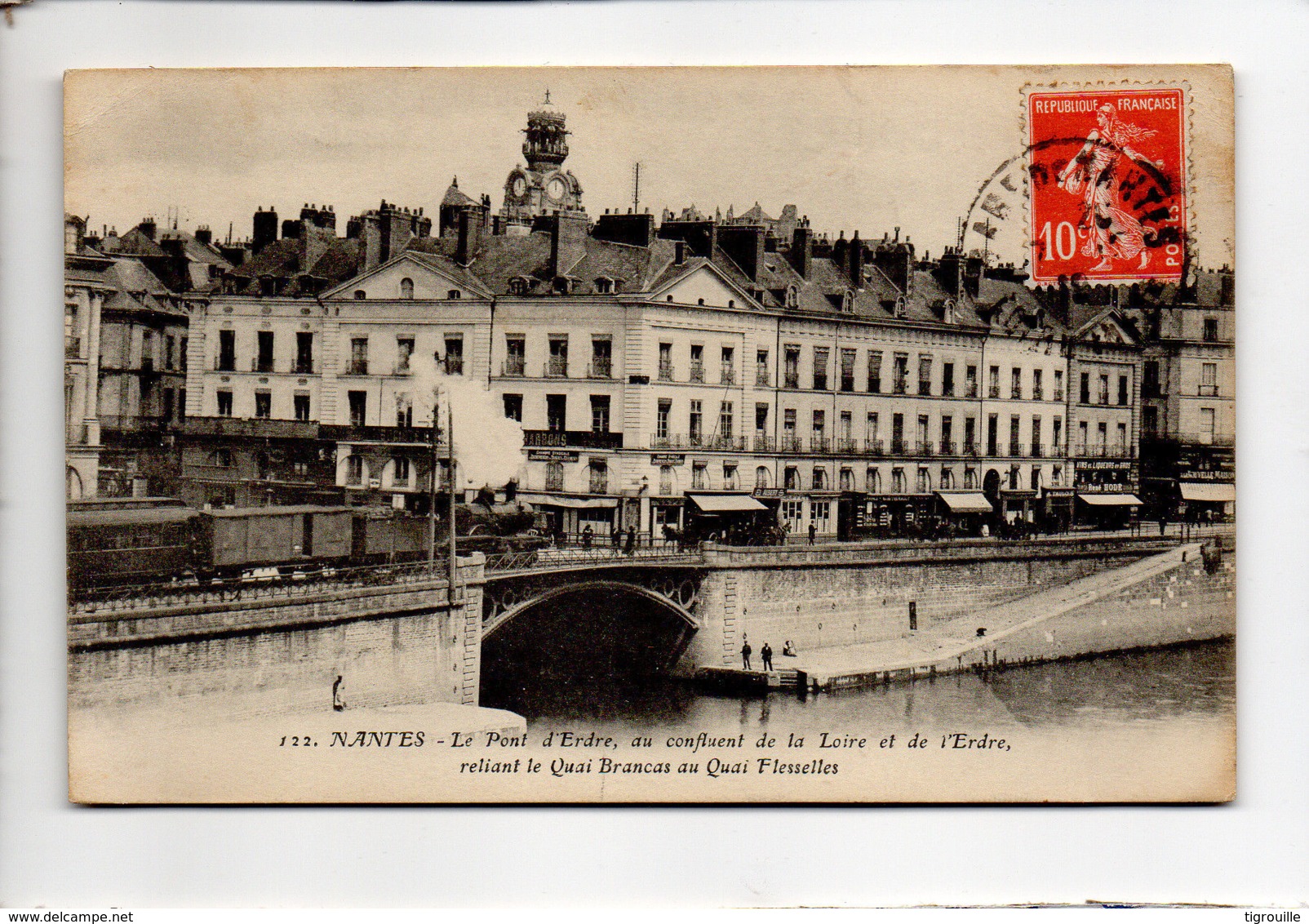 CP29330 - Nantes - Le Pont De L’Erdre, Au Confluent De La Loire Et De L’Erdre - Voyagée - Nantes