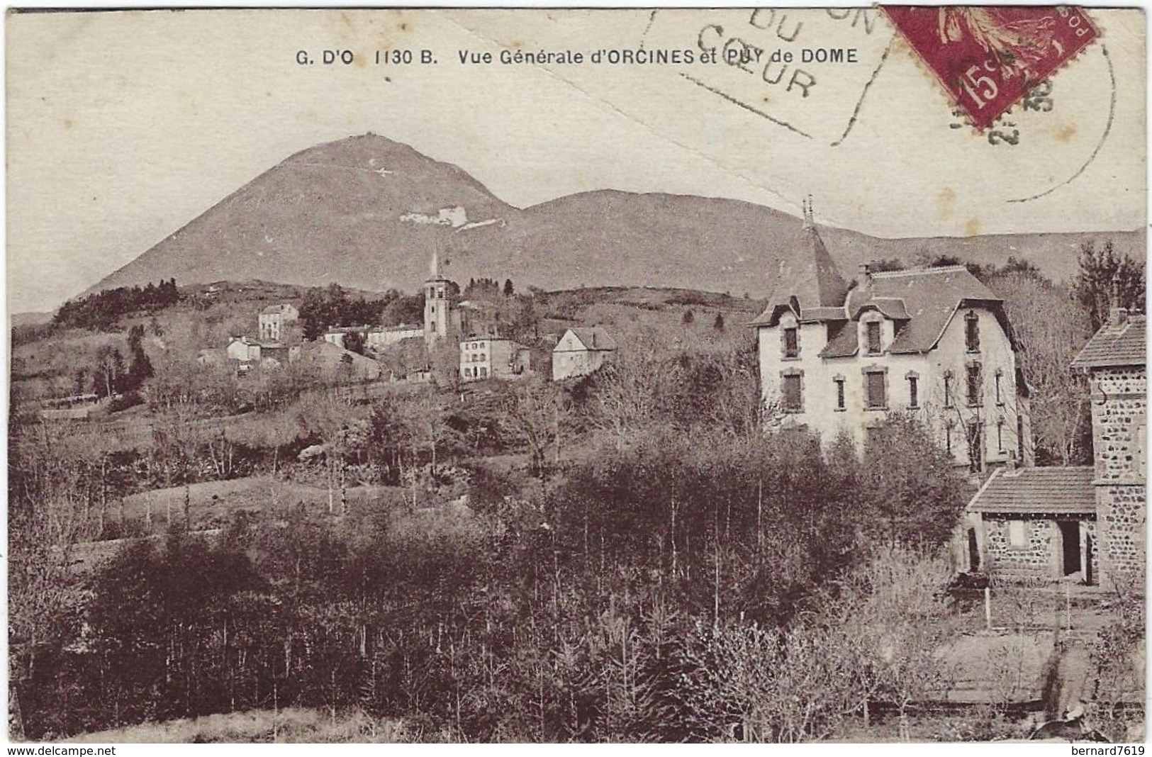 63  Orcines Et Le Puy De Dome  Vue Generale - Otros & Sin Clasificación