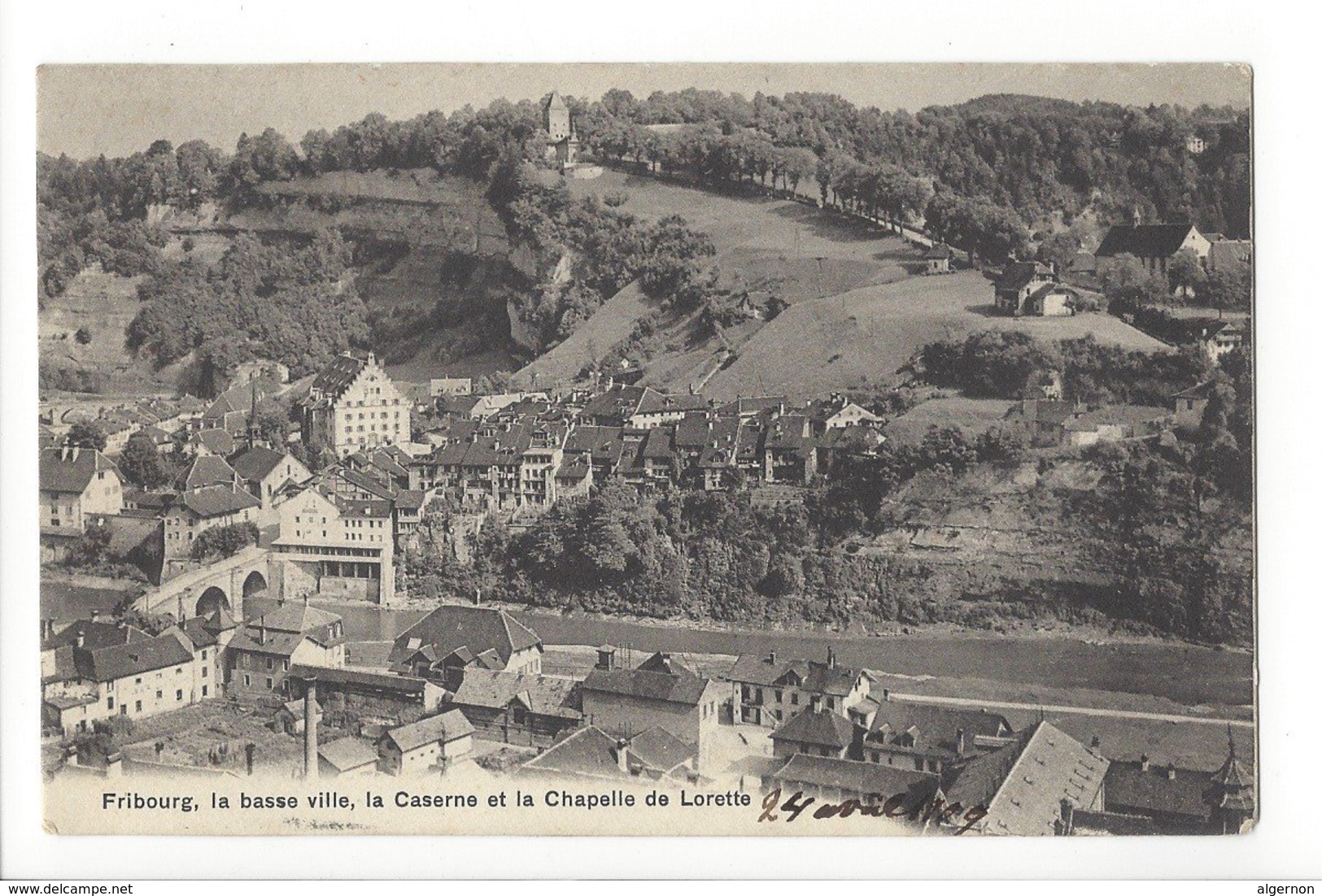 23567 - Fribourg La Basse Ville La Caserne Et La Chapelle De Lorette - Chapelle