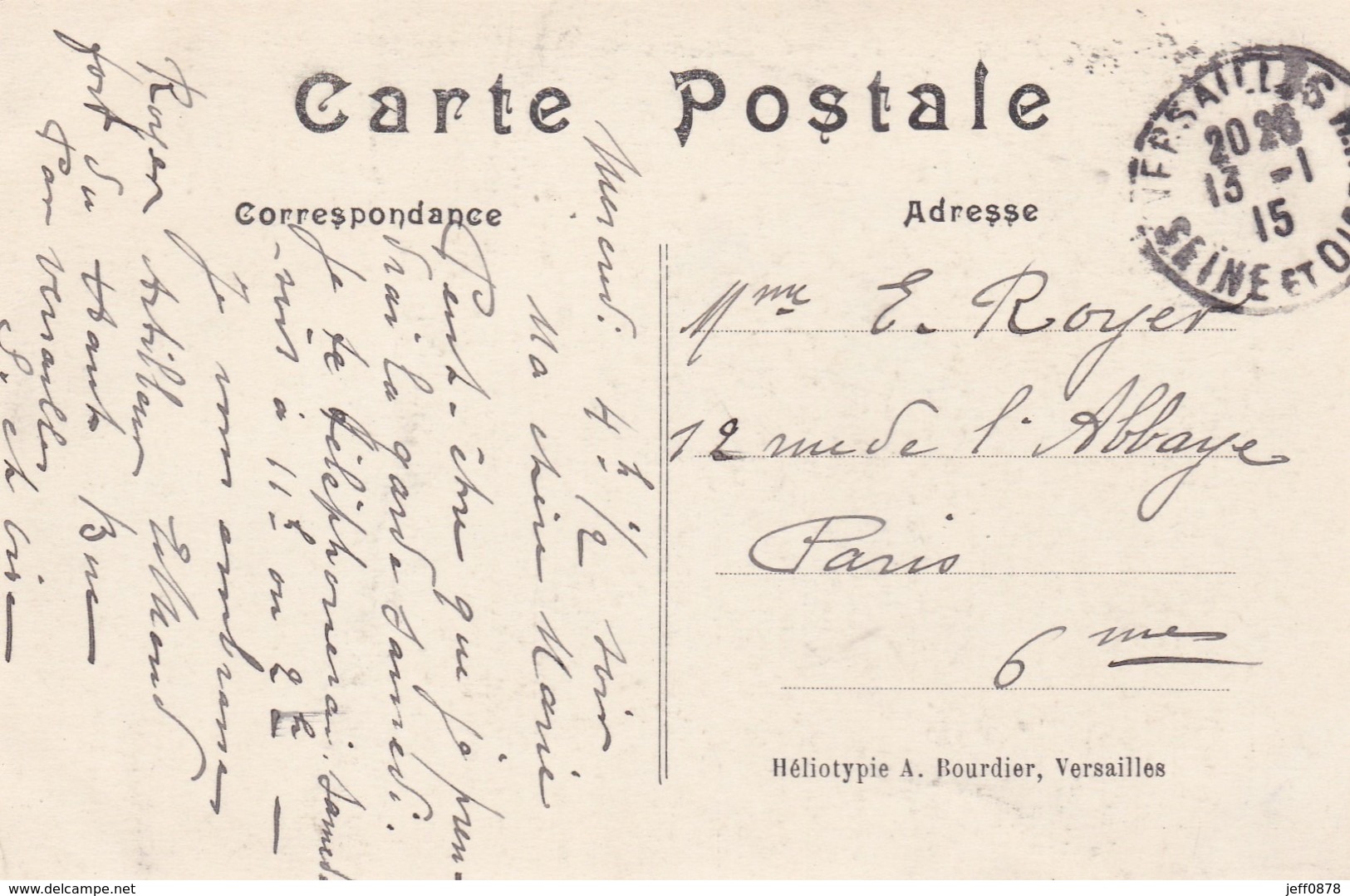 78 - YVELINES - TOUSSUS NOBLE - Café Restaurant DEROBERT - 1915 - Très Bon état - Toussus Le Noble