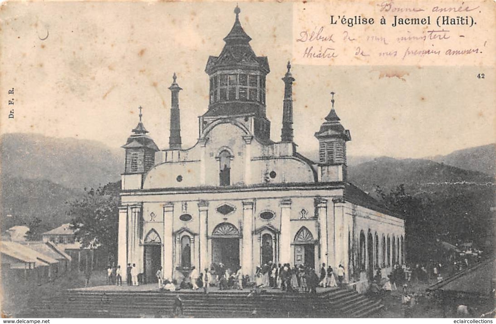 Haïti          :     Jacmel.   L'Eglise        (voir Scan) - Haiti