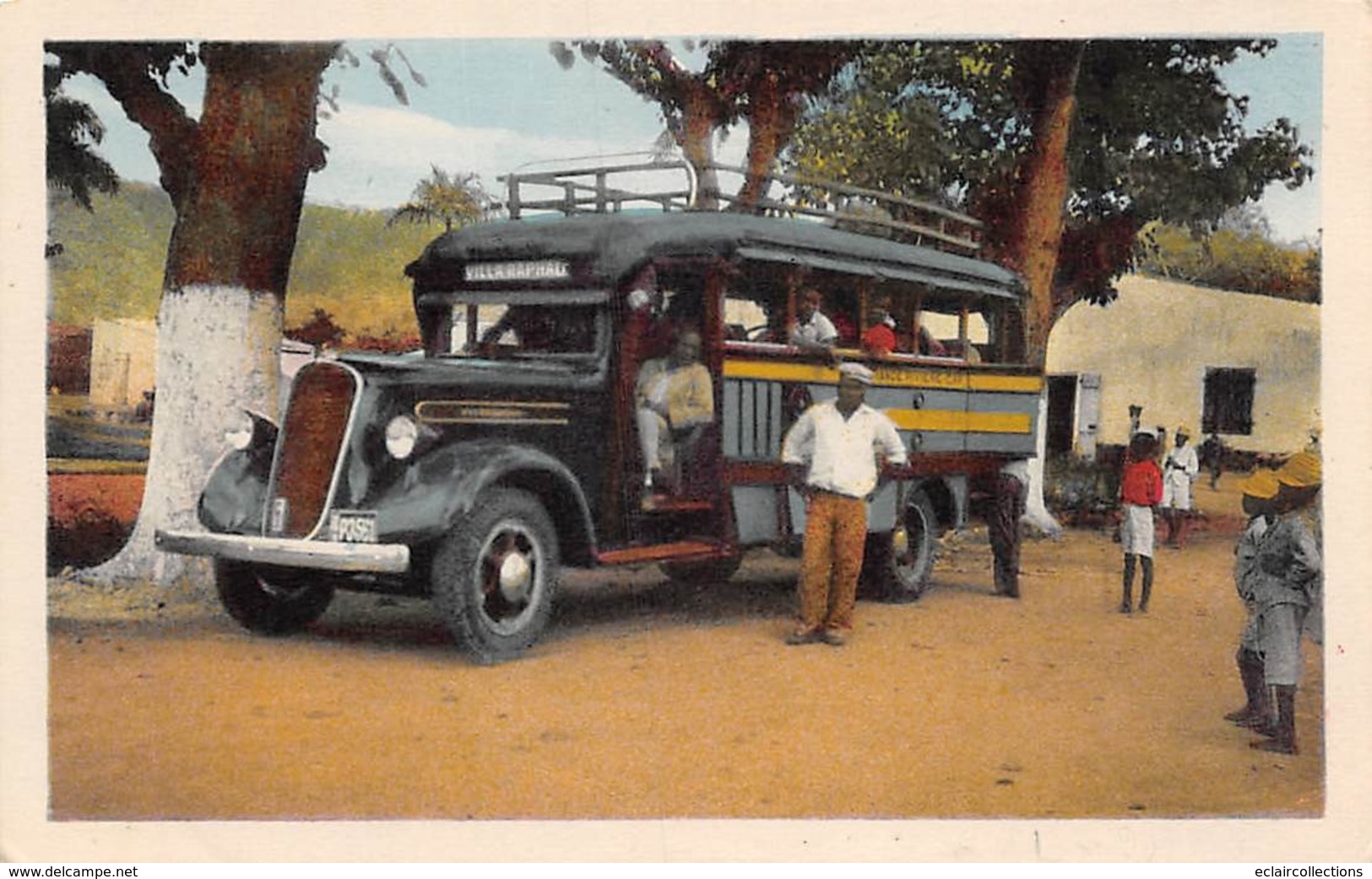 Haïti          :     Autobus Cap Haïtien - Grande Rivière         (voir Scan) - Haiti