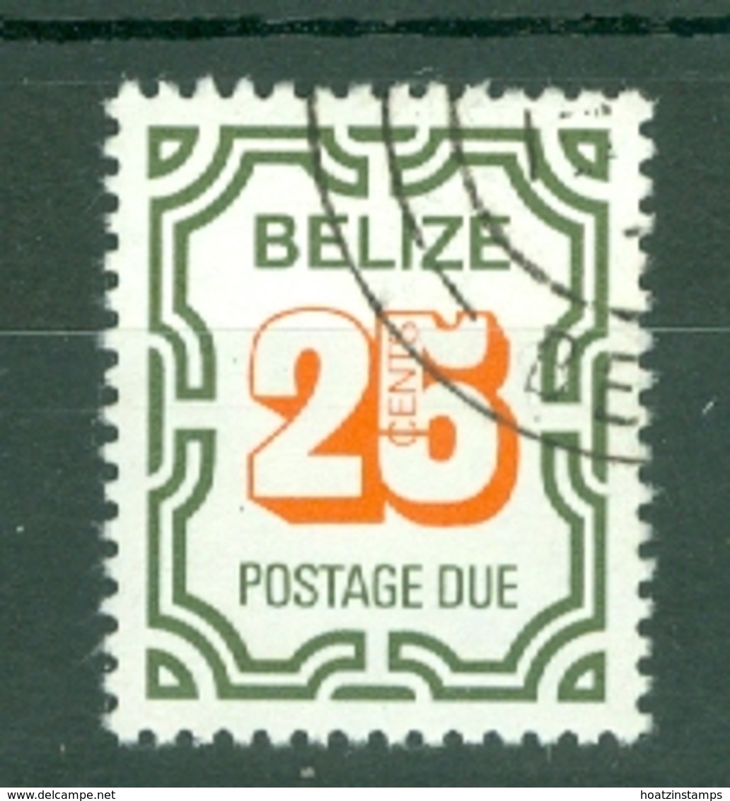 Belize: 1976   Postage Due    SG D10   25c     Used - Belize (1973-...)