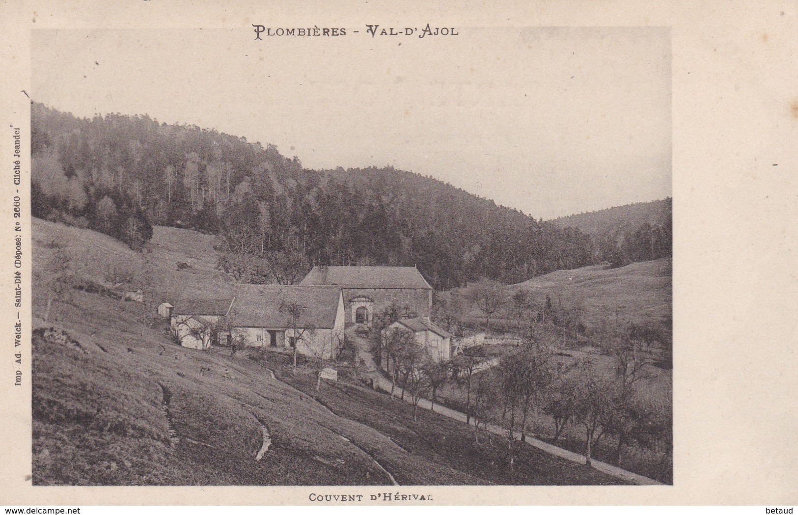 Plombières - Val D'Ajol - Couvent D'Hérival - Plombieres Les Bains