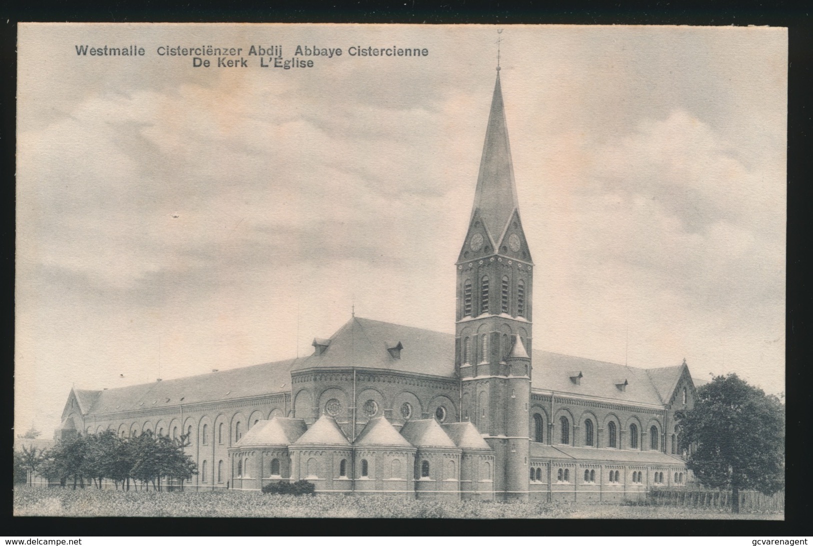 WESTMALLE  CISTERCIENZER ABDIJ - DE KERK - Malle