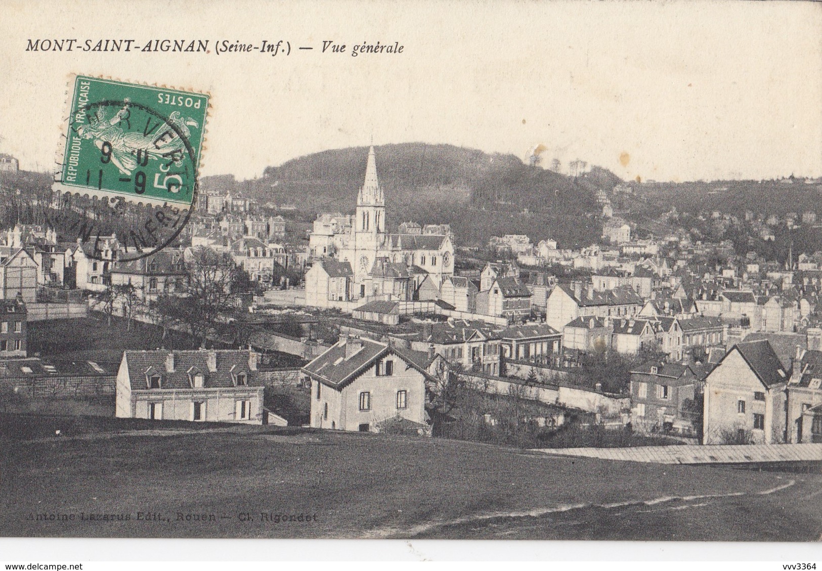 MONT-SAINT-AIGNAN (Seine-Maritime): Vue Générale - Yvetot