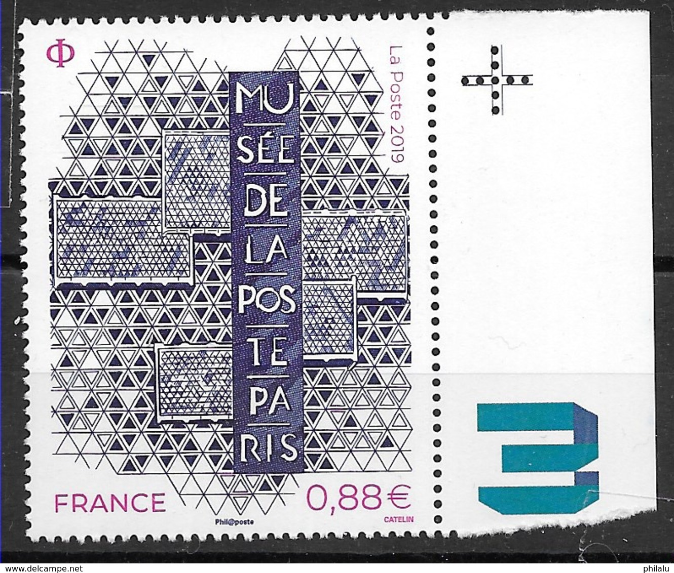 FRANCE Musée De La Poste - Salon D'automne Bord De Feuille Habillée  (2019) Neuf** - Neufs