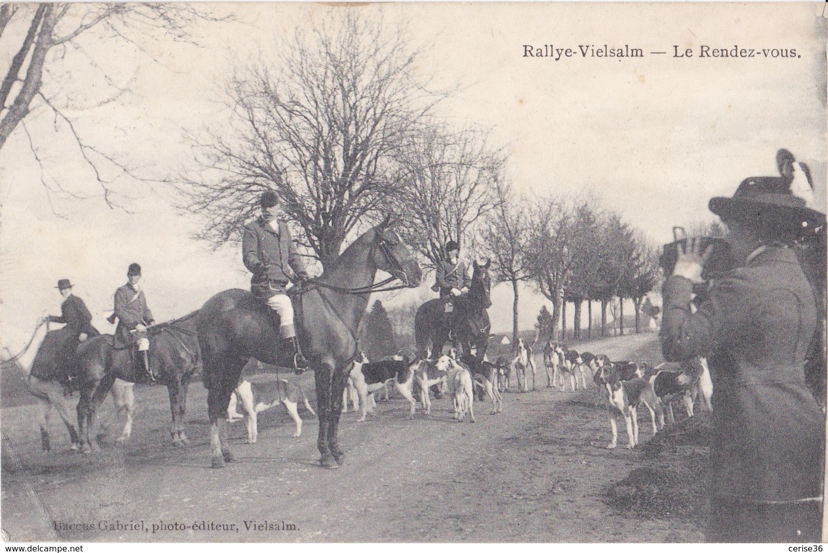 Rallye-Vielsalm Le Rendez-Vous Circulée En 1912 - Vielsalm