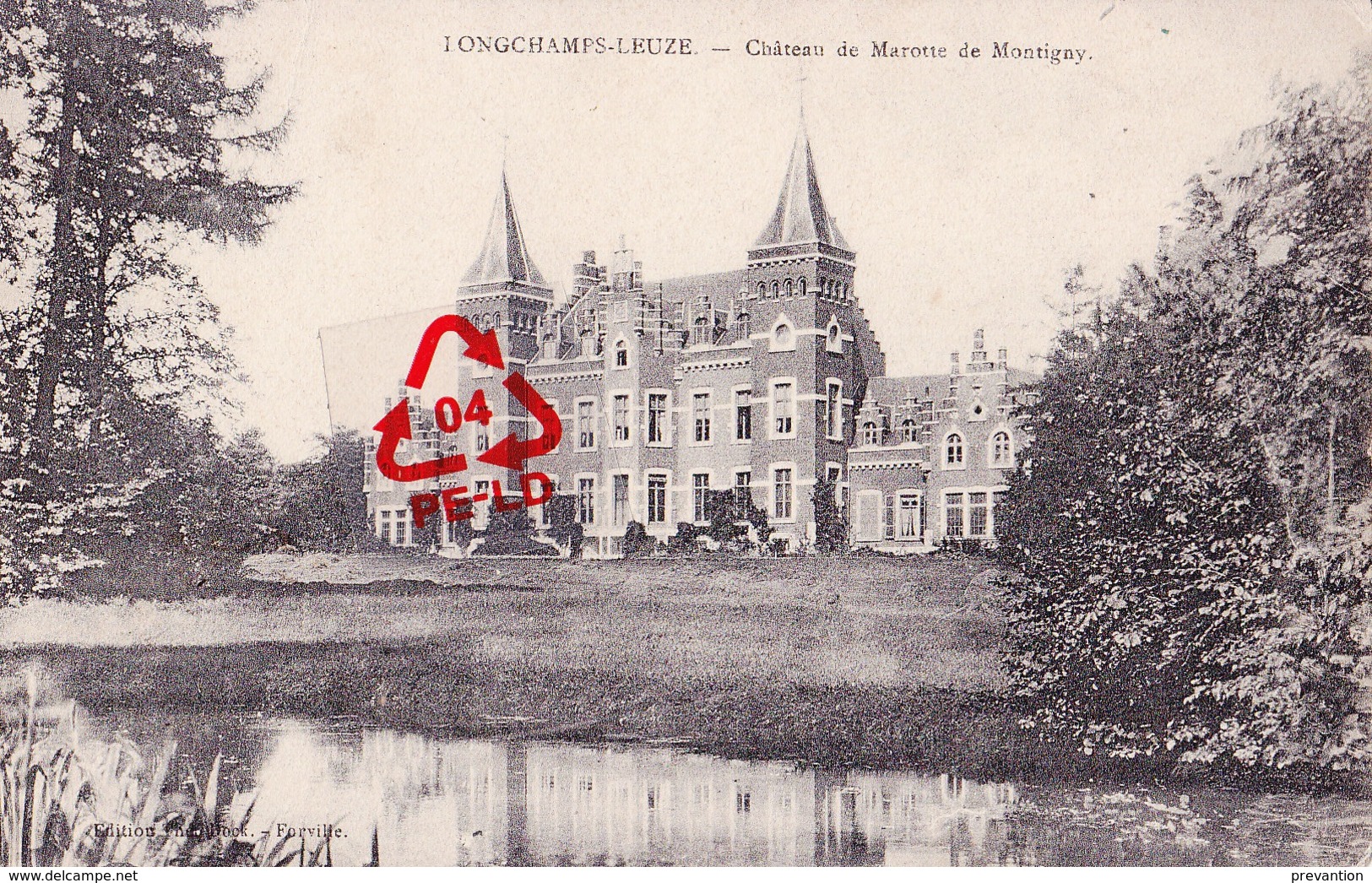 LONGCHAMPS-LEUZE - Château De Marotte De Montigny - Eghezee