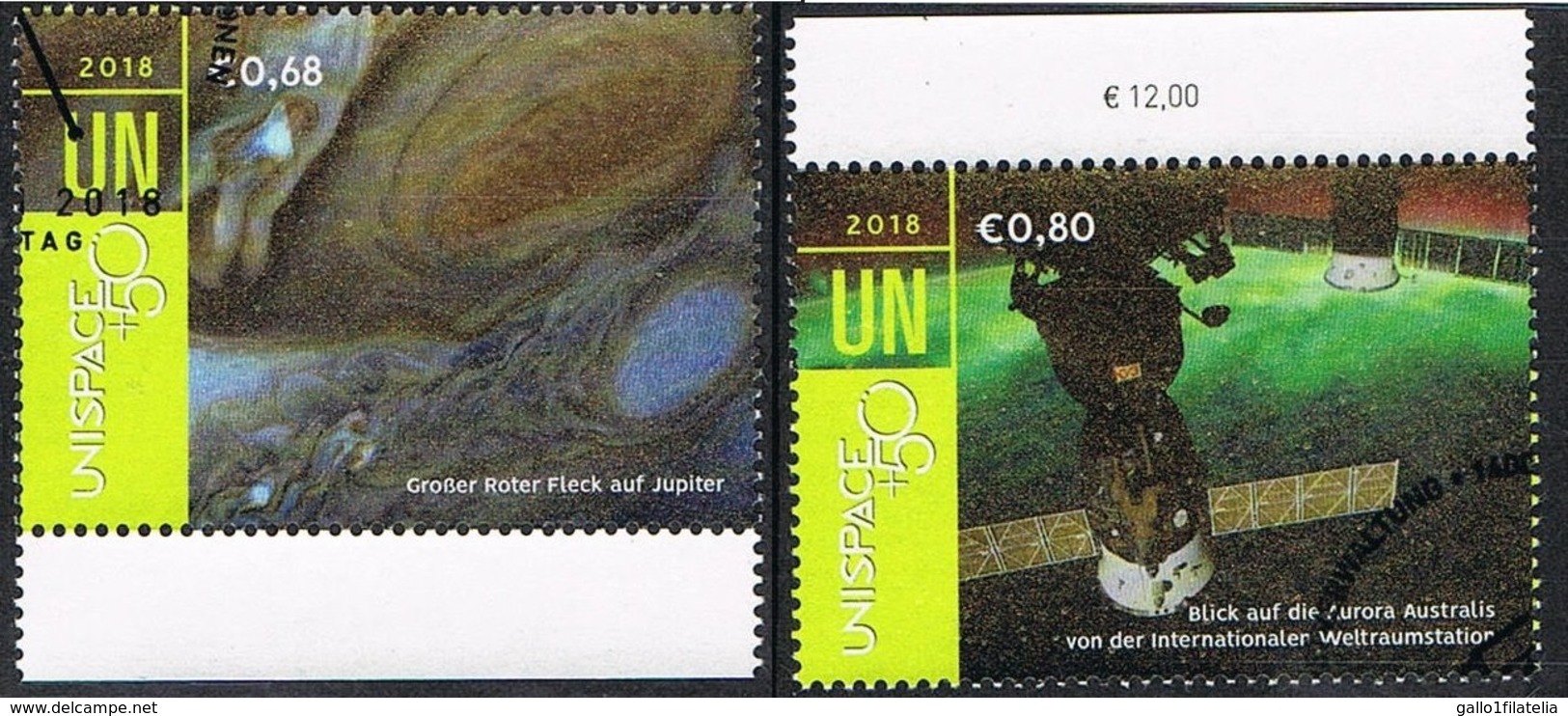 2018 - O.N.U. / UNITED NATIONS - VIENNA / WIEN - UNISPACE + 50. USATO - Oblitérés