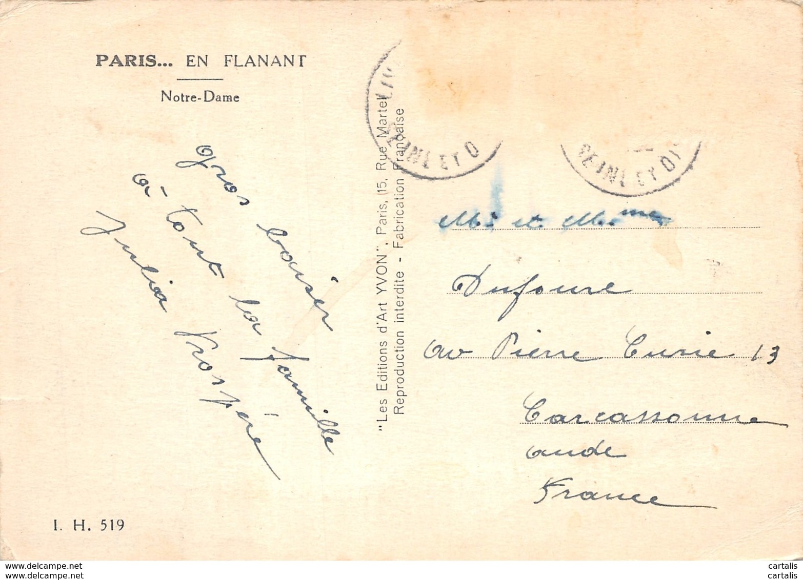 75-PARIS NOTRE DAME-N°C-3625-B/0115 - Other & Unclassified