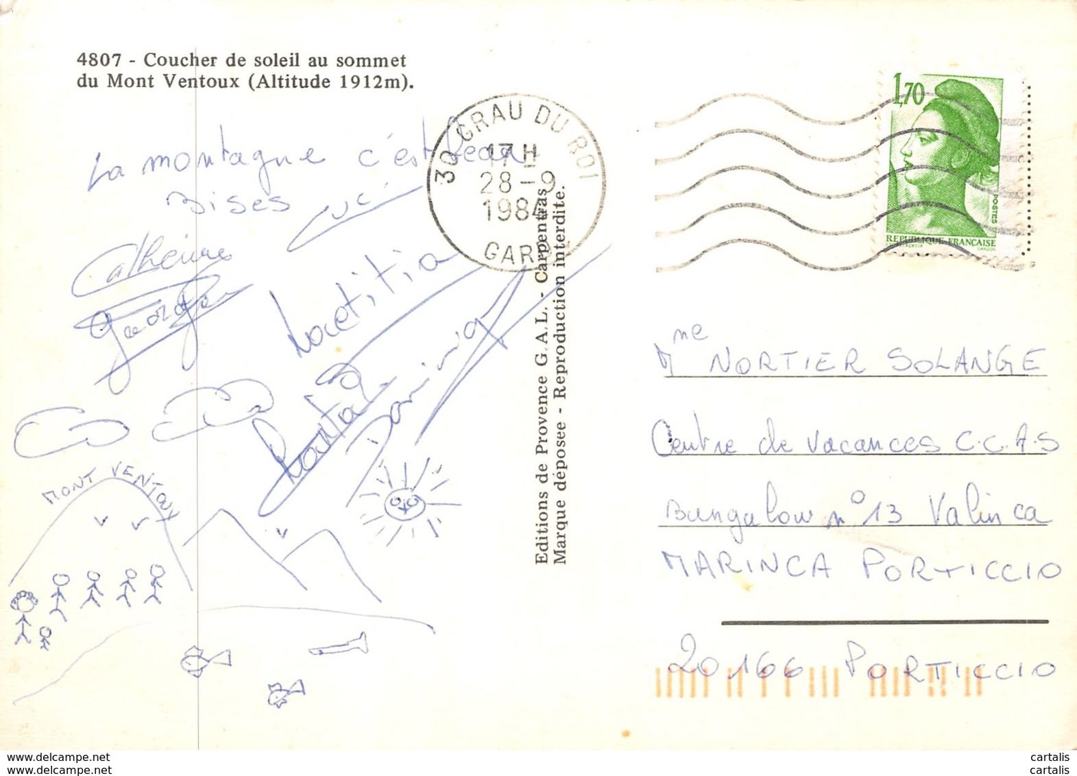 84-MONT VENTOUX-N°C-3626-A/0045 - Autres & Non Classés