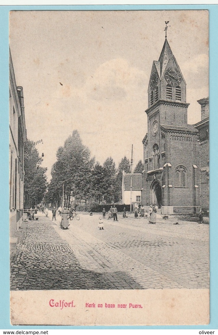 Calfort : Kerk En Baan Naar Puers - Puurs