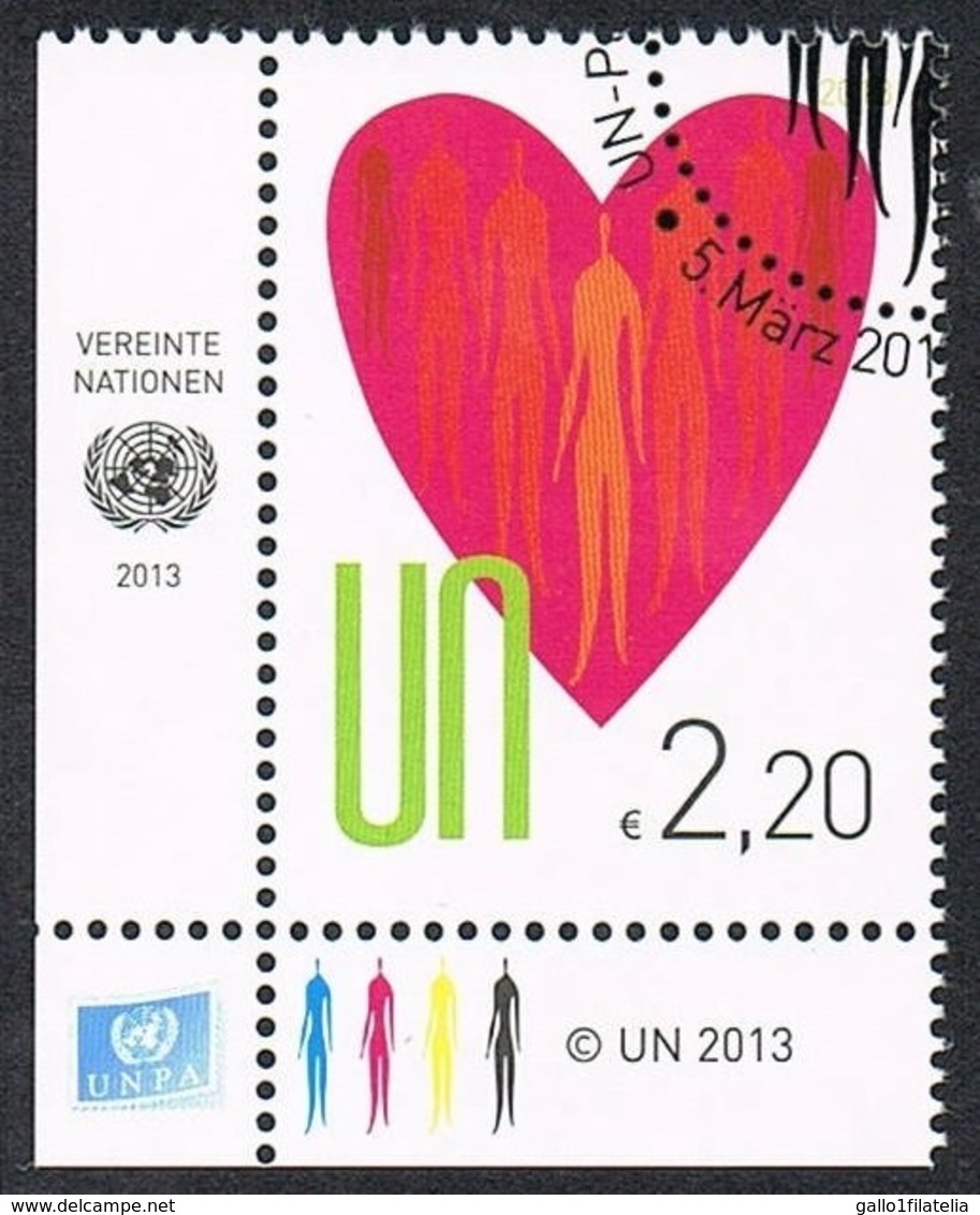 2013 - O.N.U. / UNITED NATIONS - VIENNA / WIEN - POSTA ORDINARIA / DEFINITIVE. USATO - Gebraucht