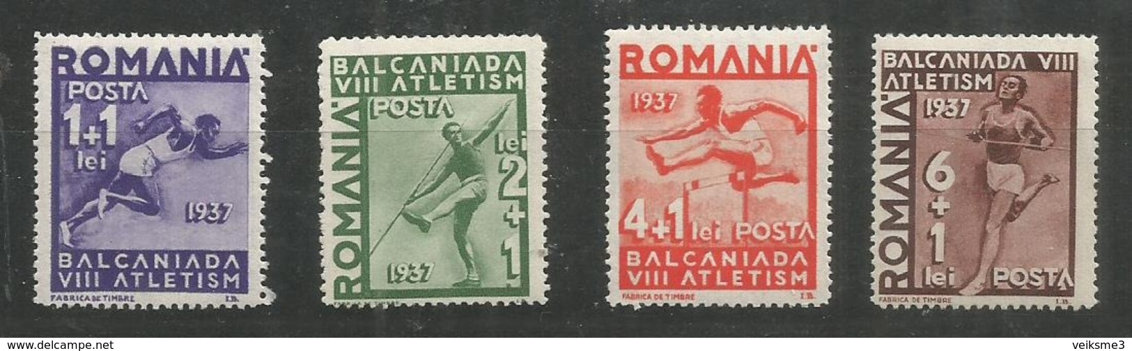 ROMANIA - MNH - Sport - Olympic Games - 1937 - Autres & Non Classés