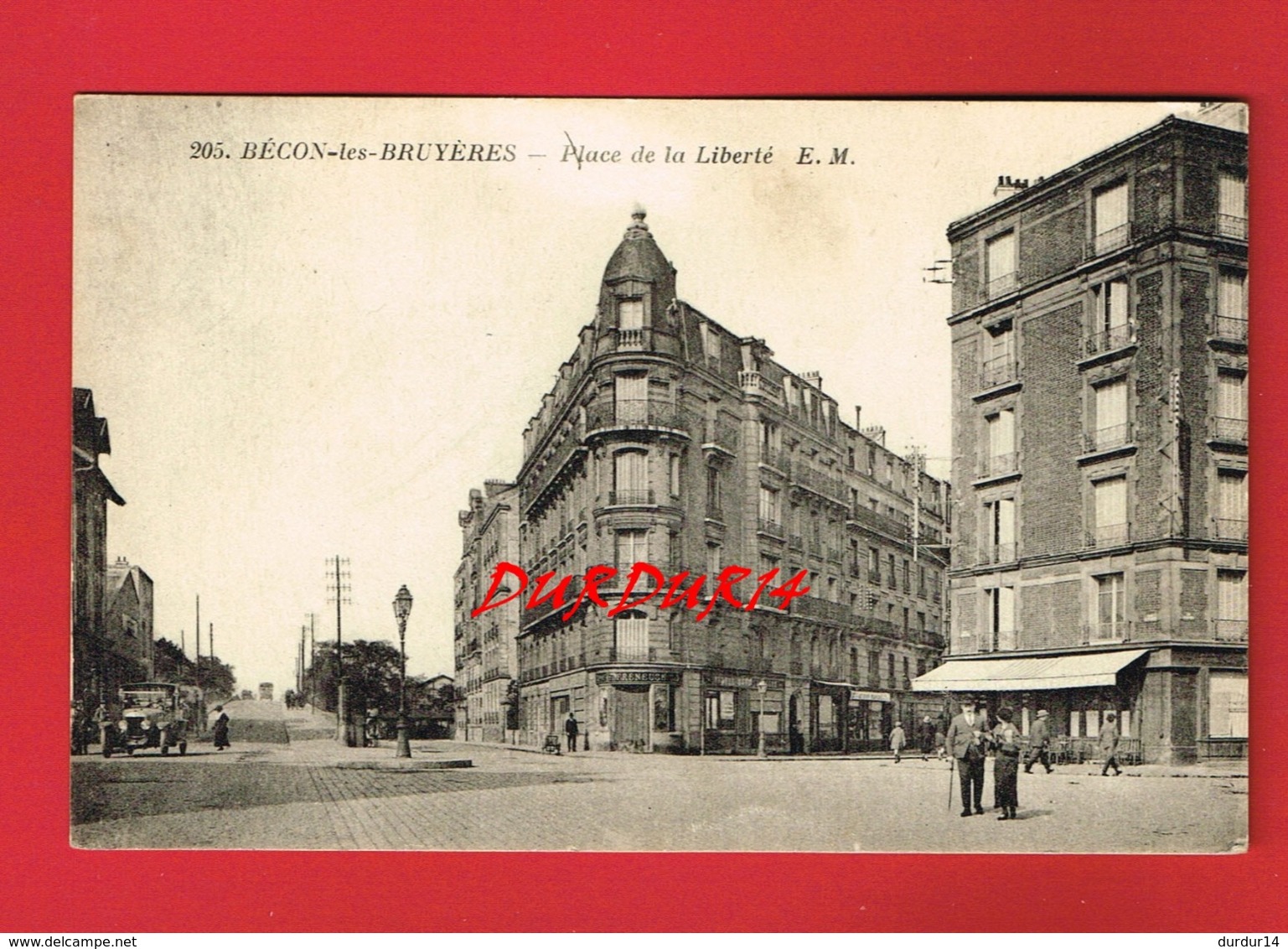 92 Hauts De Seine BECON LES BRUYERES Place De La Liberté - Autres & Non Classés