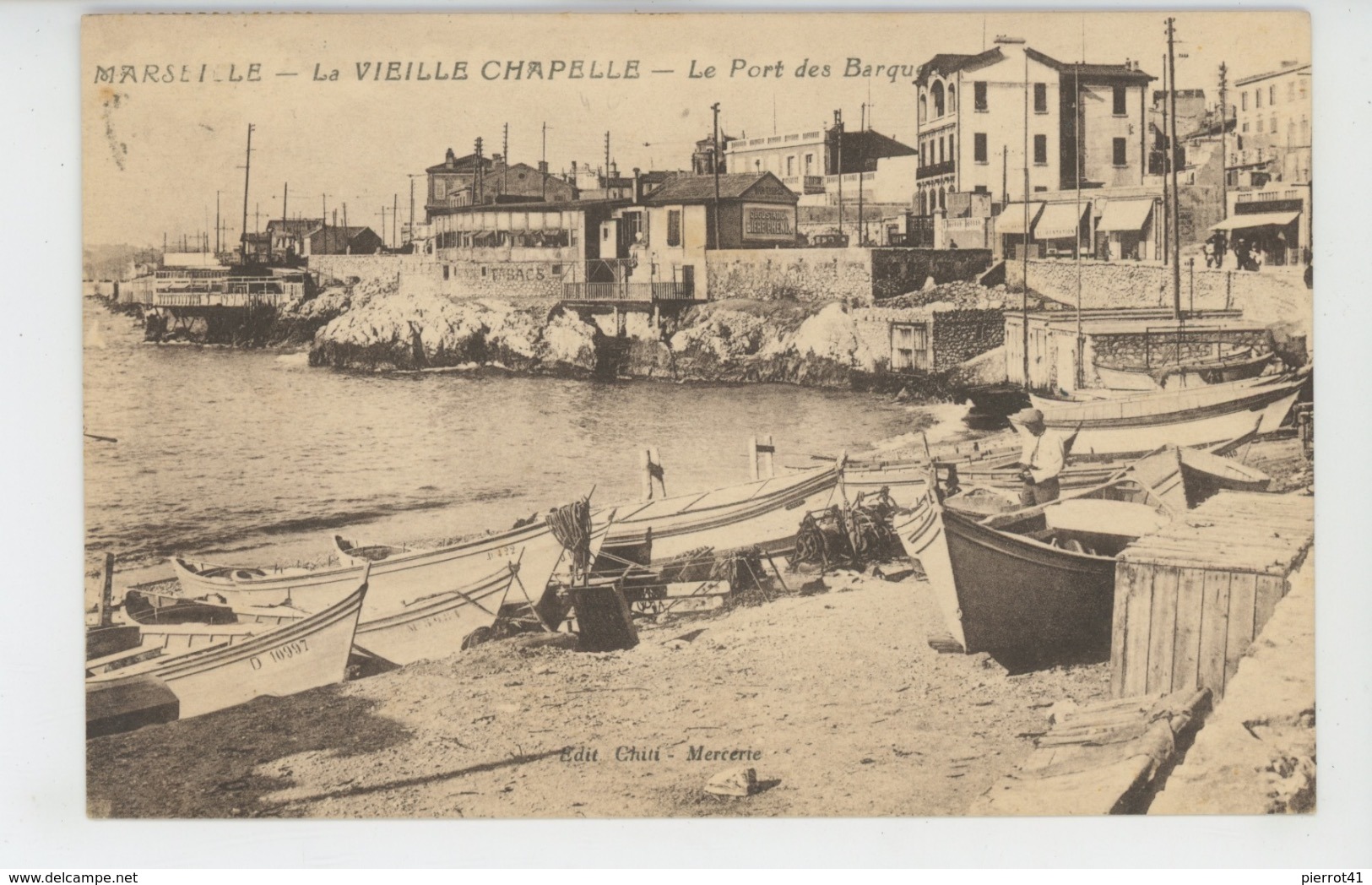 MARSEILLE - LA VIEILLE CHAPELLE - Le Port Des Barques - Non Classés