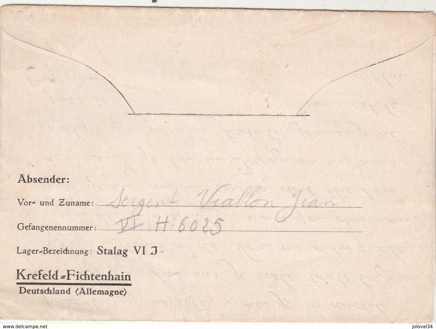 Correspondance Prisonnier De Guerre Lettre Stalag VI J 12/6/1941 à Rive De Gier Loire  - Censure - 2. Weltkrieg 1939-1945