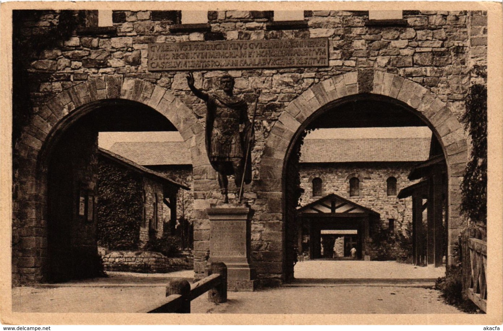 CPA AK Saalburg Porta Decumana GERMANY (931593) - Saalburg