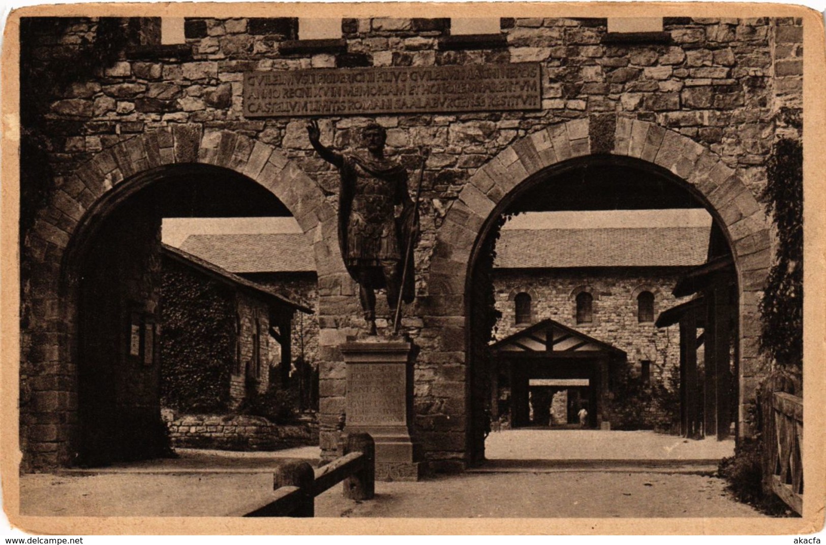 CPA AK Saalburg Porta Decumana GERMANY (931716) - Saalburg