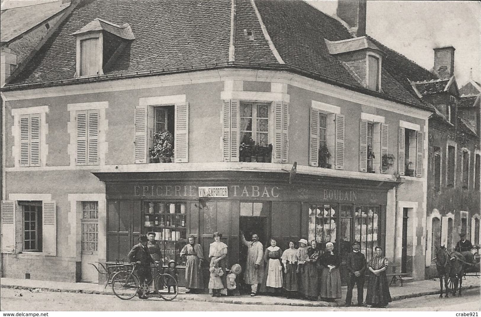 45 CHATILLON COLIGNY  Tabac Epicerie Maison BOULAIN Trés Animée - Chatillon Coligny