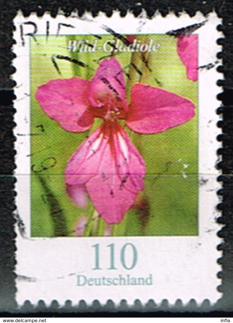 Bund 2019,Michel# 3471 O Blumen: Wild-Gladiole - Gebraucht