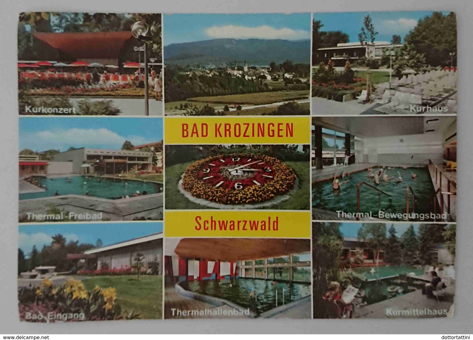 BAD KROZINGEN - Thermalkurort Am Schwarzwald - Multiview - Vg G3 - Bad Krozingen