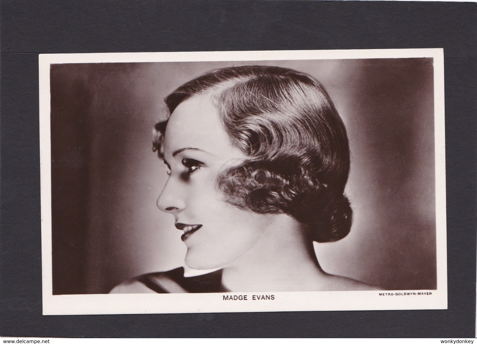 Madge Evans.     Picturegoer Series. (Card Number 738a.).   RPPC. - Schauspieler