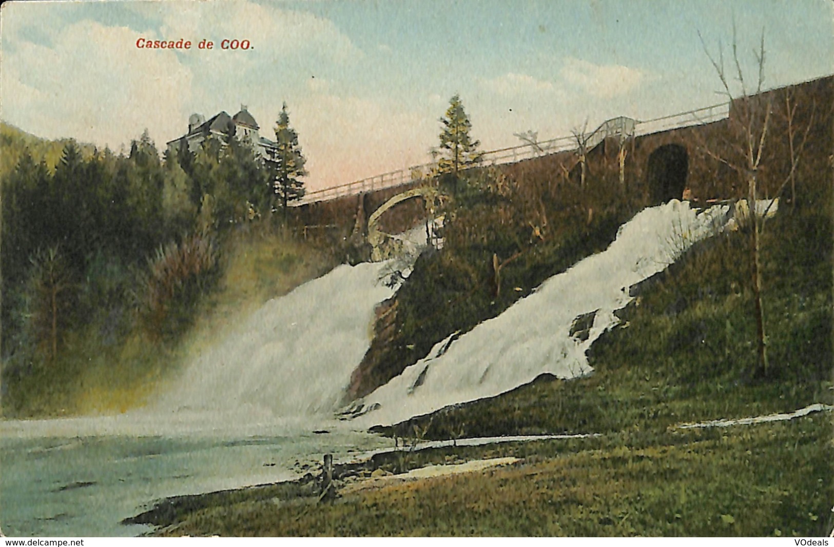 CPA - Belgique - Coo - Cascade De Coo - Stavelot