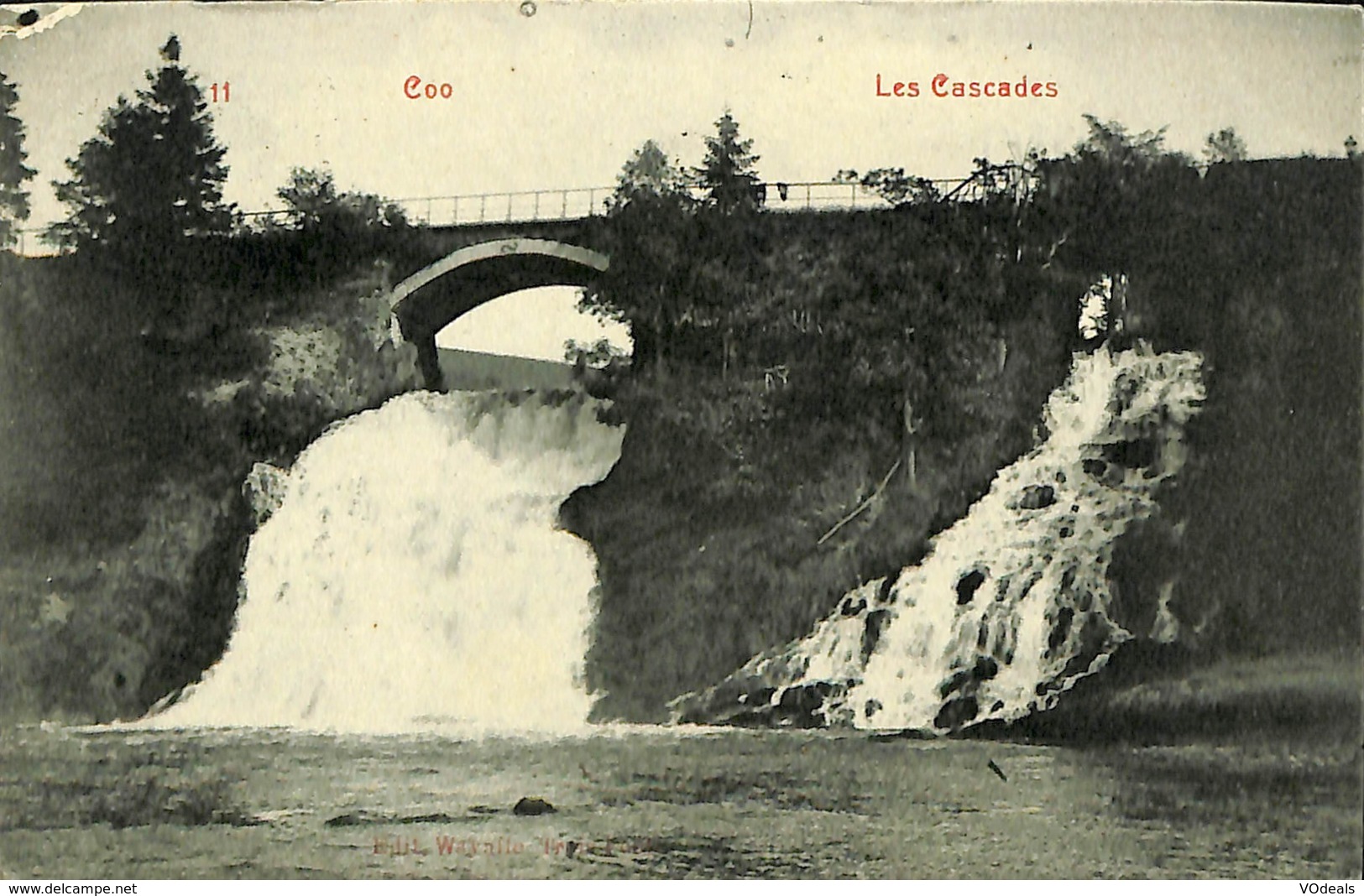 CPA - Belgique - Coo - Les Cascades - Stavelot