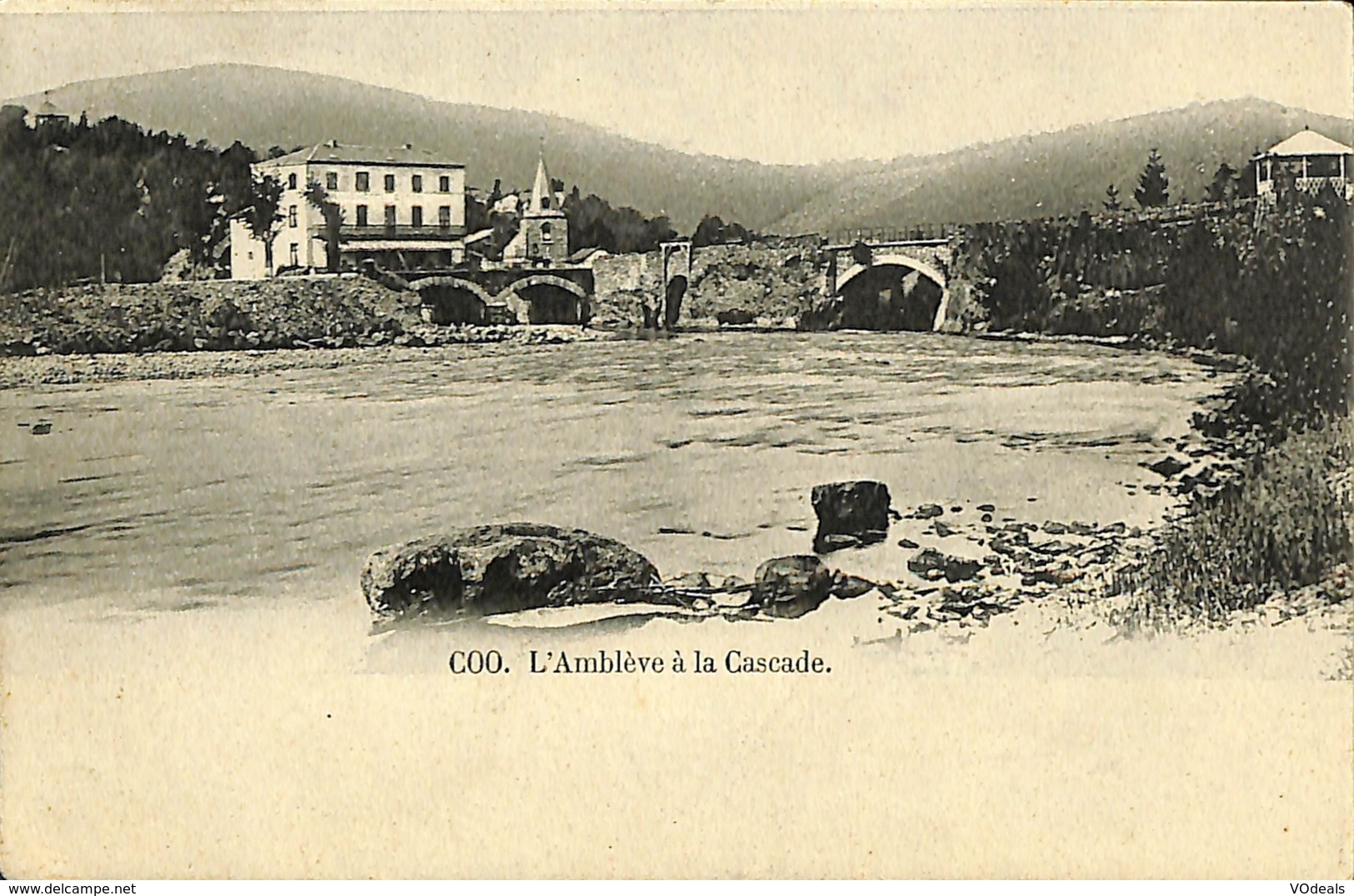 CPA - Belgique - Coo - L'emblève à La Cascade - Stavelot