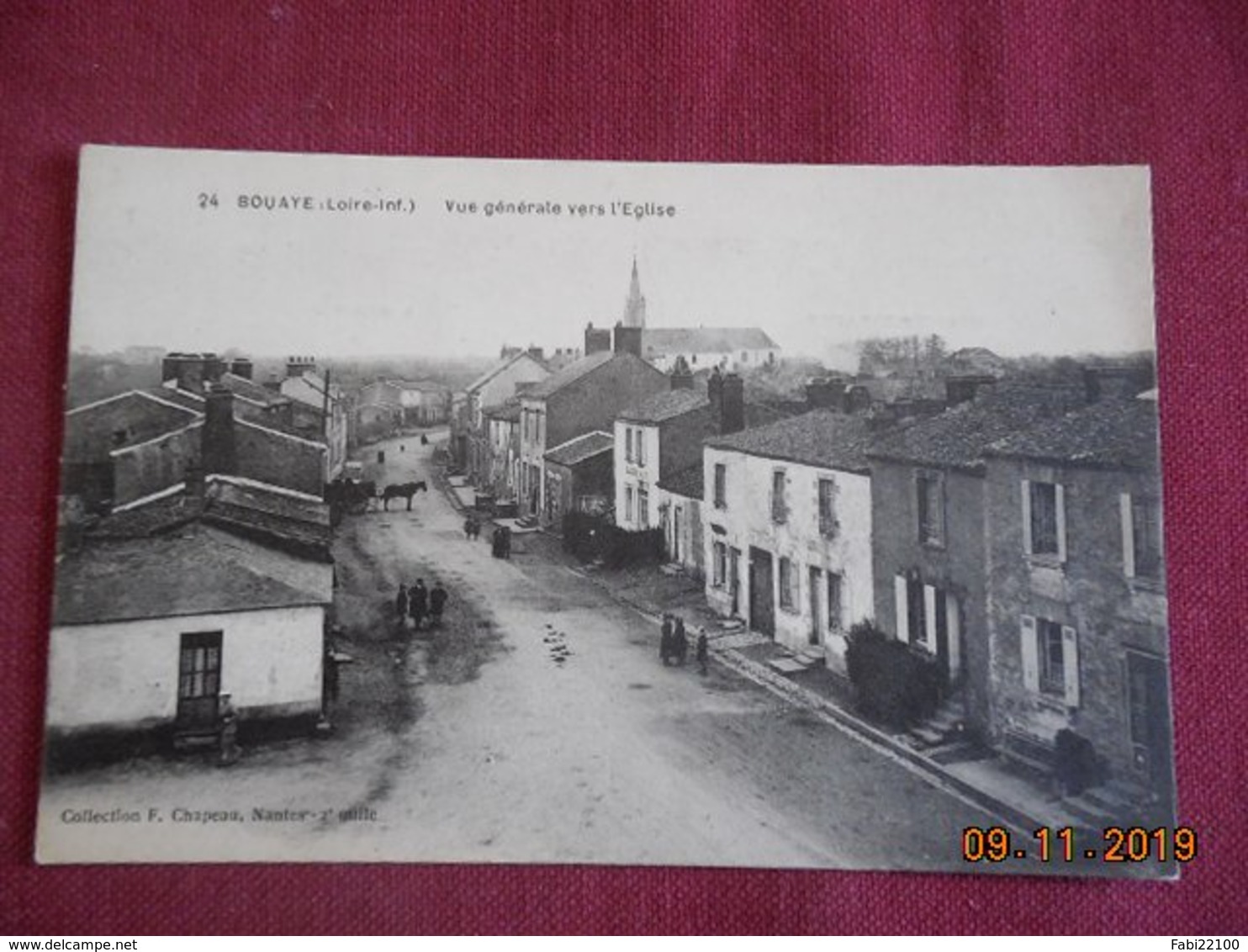 CPA - Bouaye - Vue Générale Vers L'Eglise - Bouaye