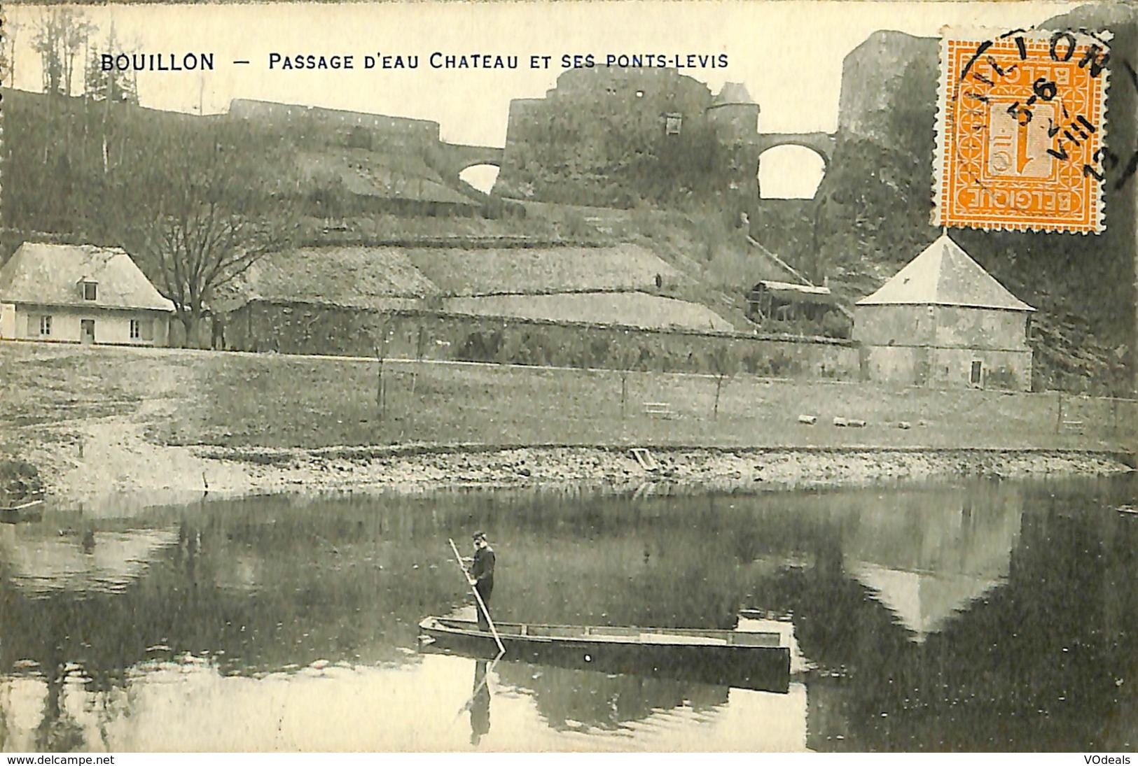 CPA - Belgique - Bouillon - Passage D'eau Château Et Ses Ponts-levis - Bouillon