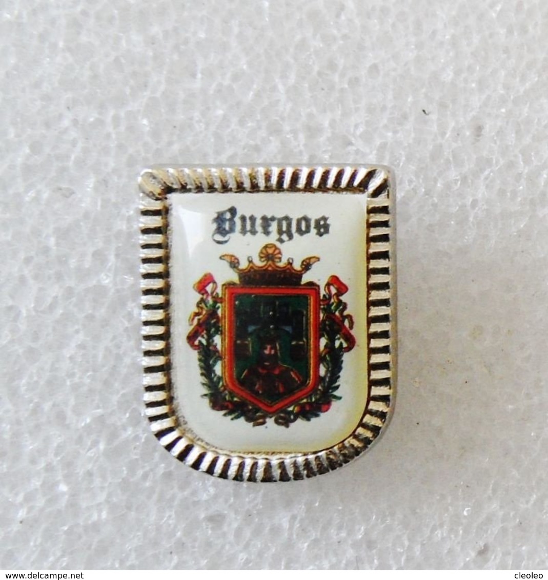 Broche BLASON Ville Burgos - Villes