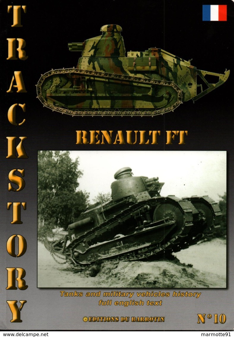 TRACKSTORY #10  CHAR  RENAULT  FT - Vehicles