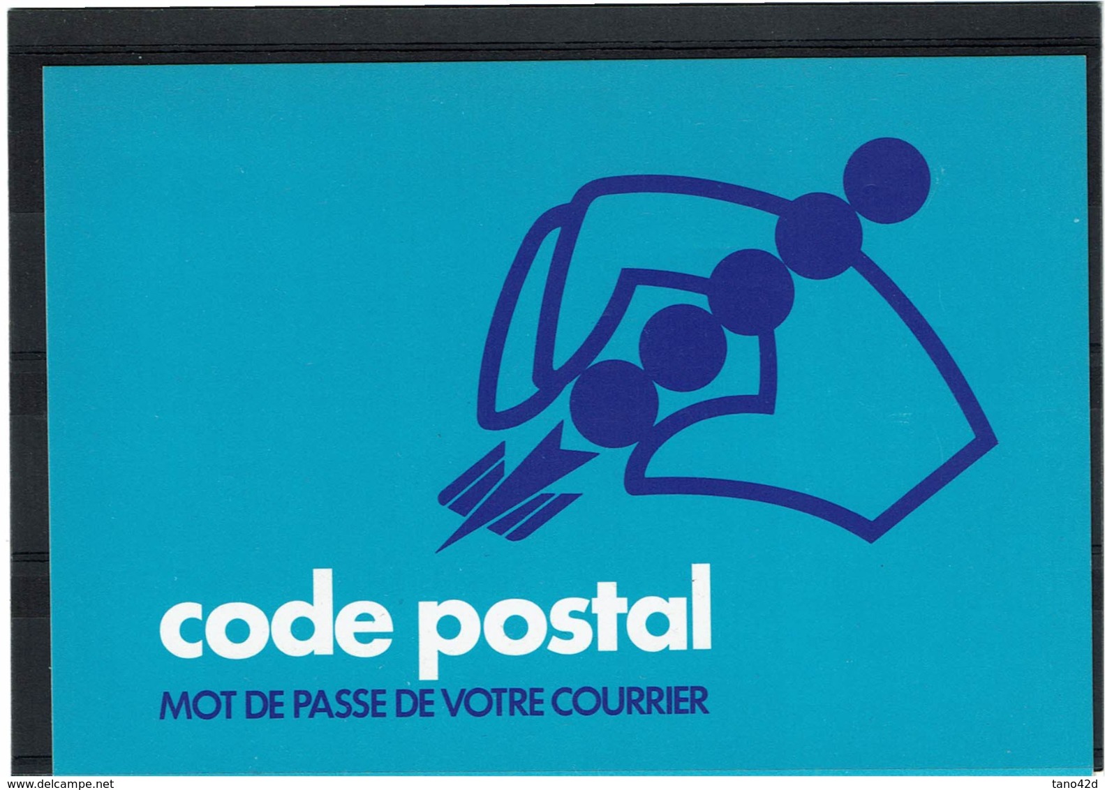 LCTN58/2 - FRANCE CP DE SERVICE CODE POSTAL - Autres & Non Classés