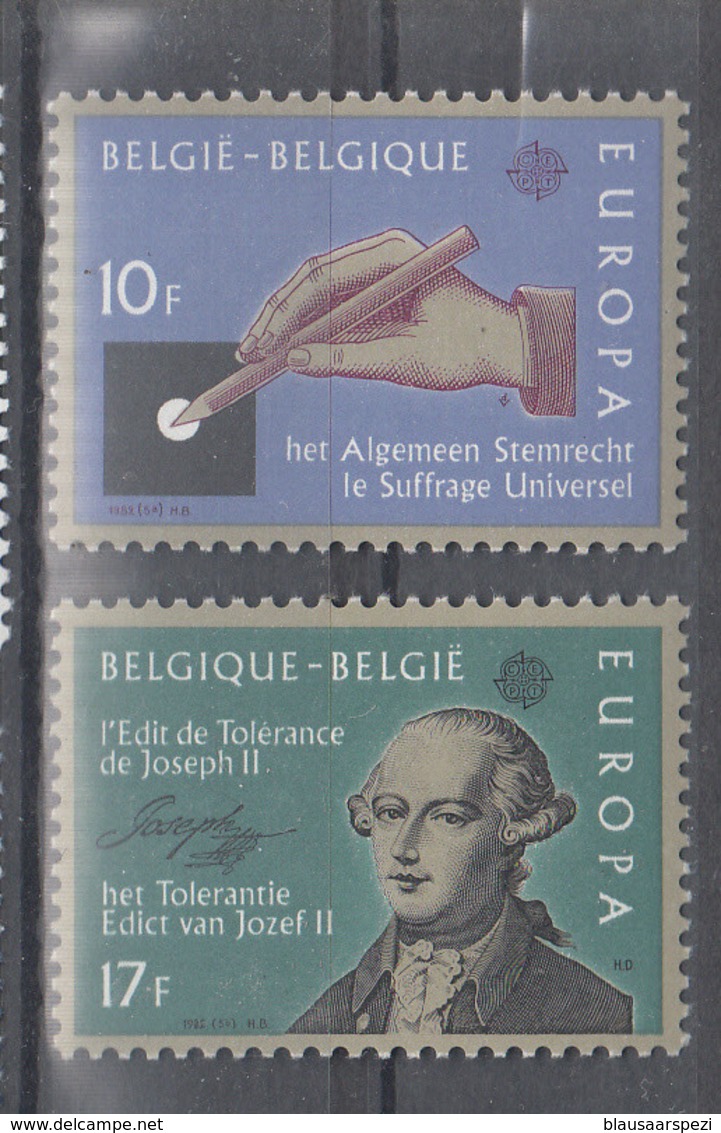 C 002 ) Belgium Community Issues Europe CEPT 1982 **/MNH Historical Events - 1982