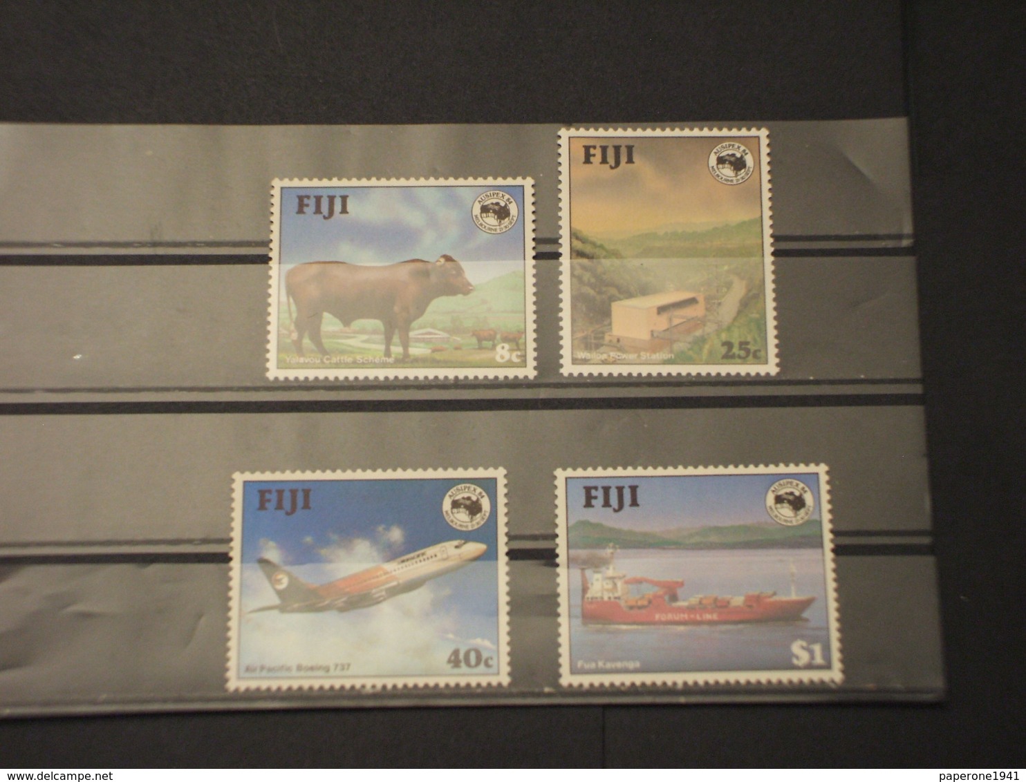 FIJI - 1984 AUSIPEX  4 VALORI - NUOVI(++) - Fiji (1970-...)