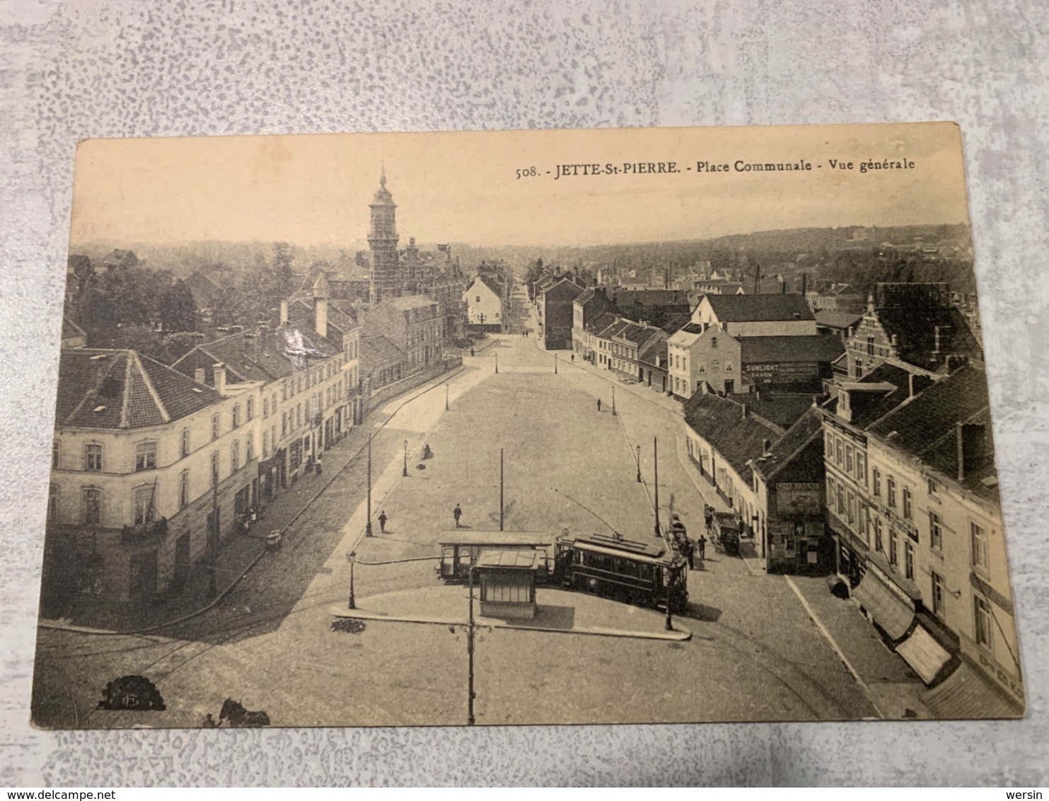 Jette St Pierre Place Communale Vue Générale - Jette