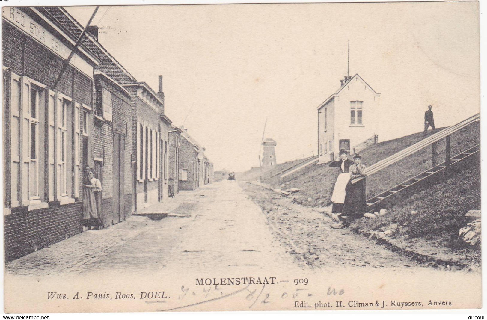 41885  Doel  Molenstraat   -  Molen - Beveren-Waas