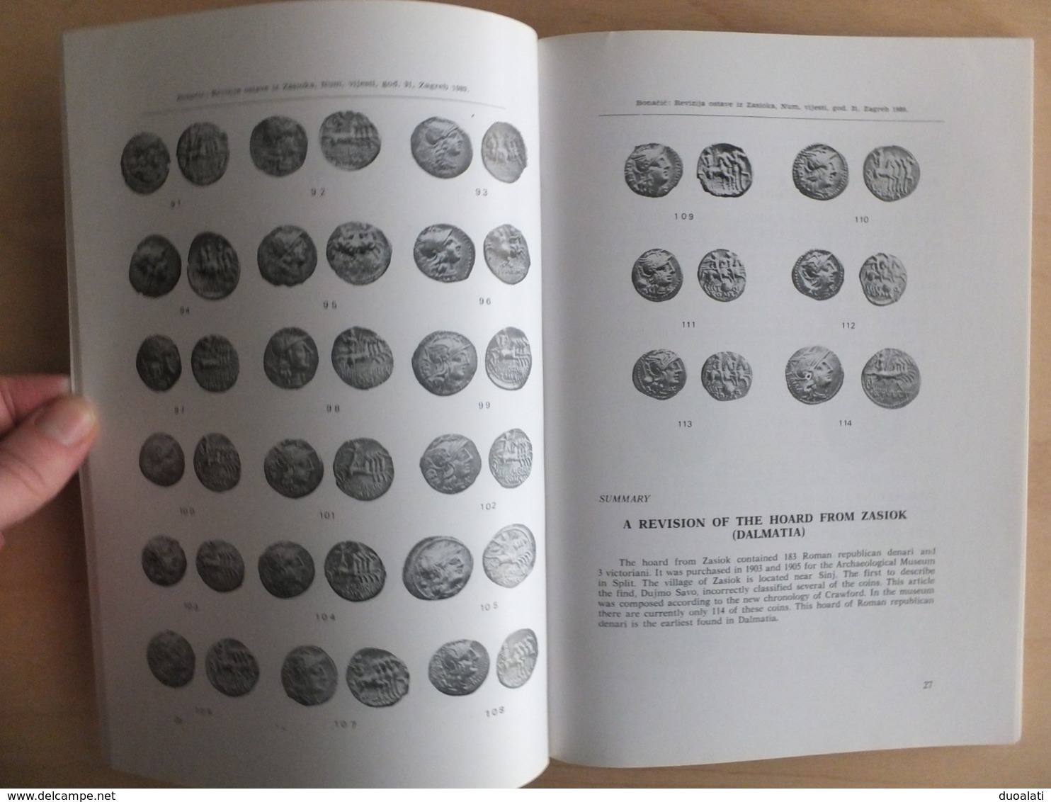 Croatia Numismatic News Numizmatički Vijesti 1989 Magazine Brochure Croatian Numismatic Society - Other & Unclassified