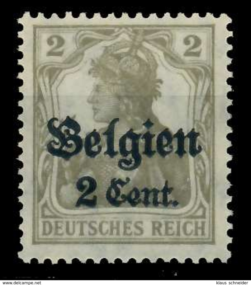 BES 1WK LP BELGIEN Nr 10 Ungebraucht X77B51A - Occupation 1914-18