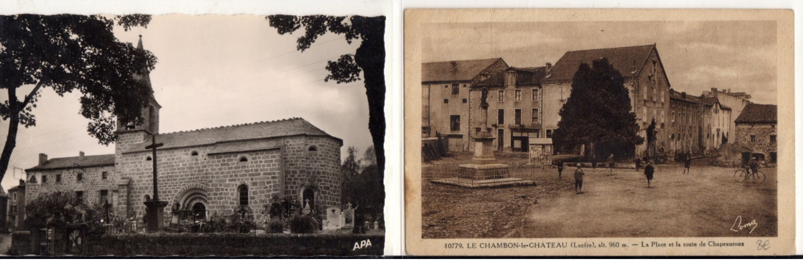 2 Cpa Du Département De La Lozère - Sonstige & Ohne Zuordnung