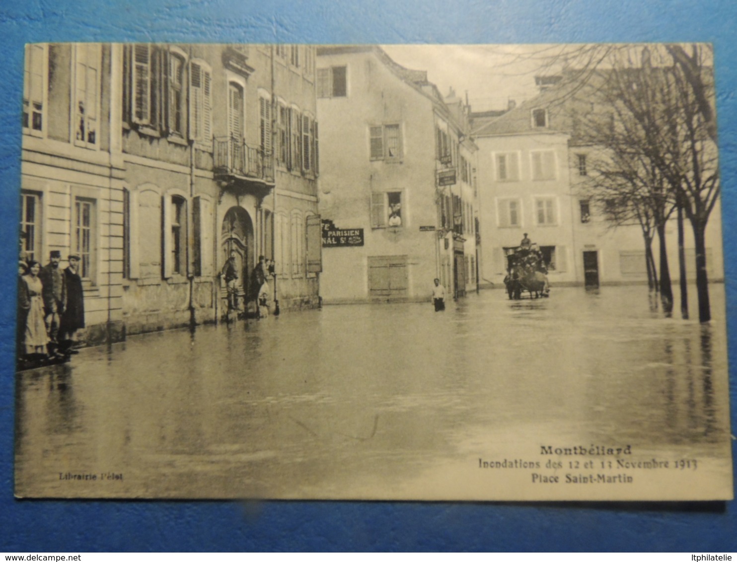 CPA  MONTBELIARD  INONDATIONS  DE 1913 - Montbéliard