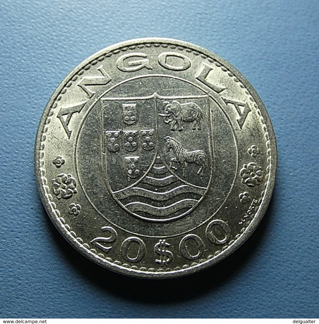 Portuguese Angola 20 Escudos 1971 - Portugal